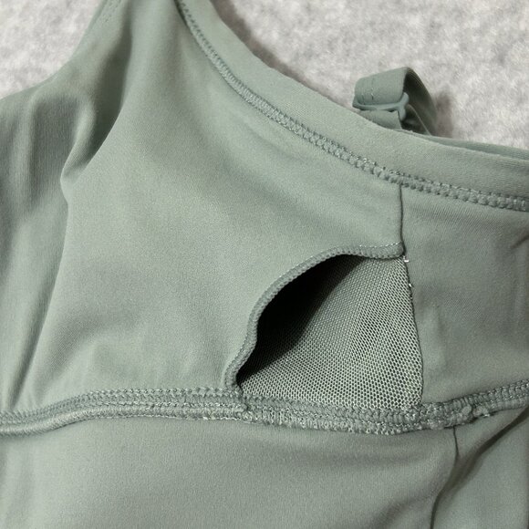 TLF Take Life Further Sports Bra Sage Green Small Pullover Adjustable Straps - Picture 8 of 8